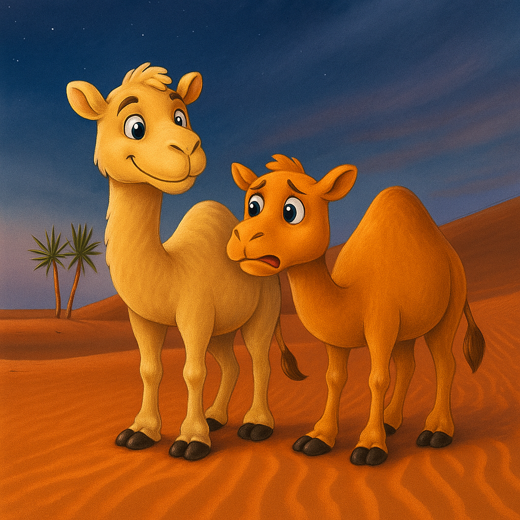 🏜️ Camel-Lot & Caramela – Durchhalten mit Herz 🏜️