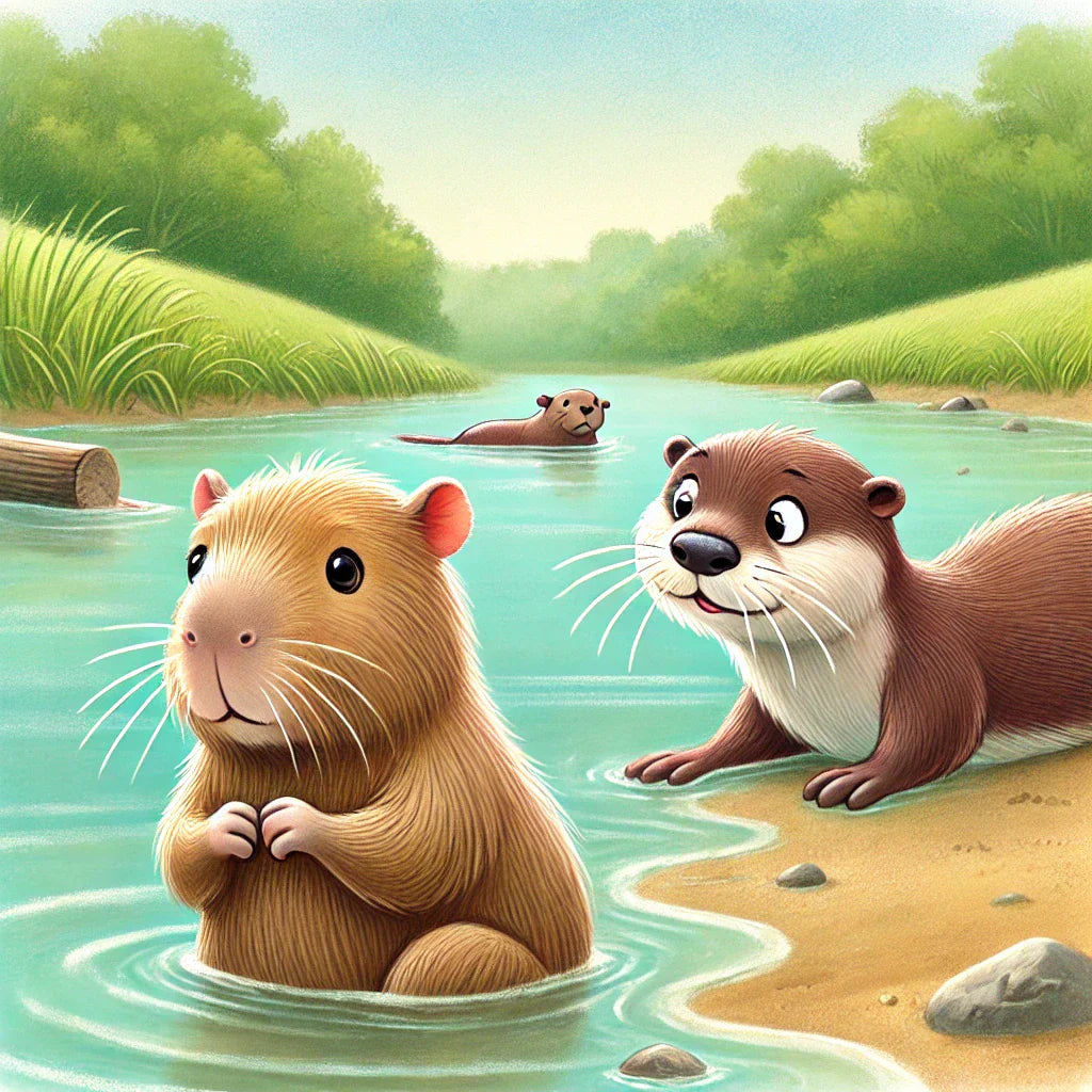 Capy Bara und die mutige Überquerung - eine Jigglizz Geschichte