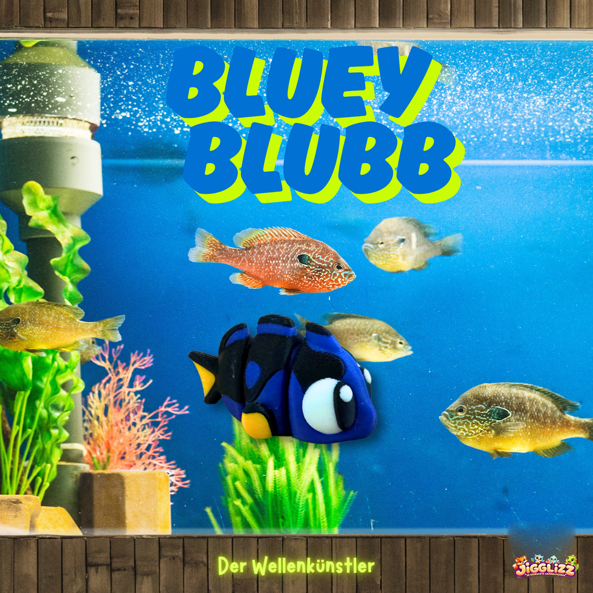 🐟 Bluey Blubb – Der Wellenkünstler 🌊