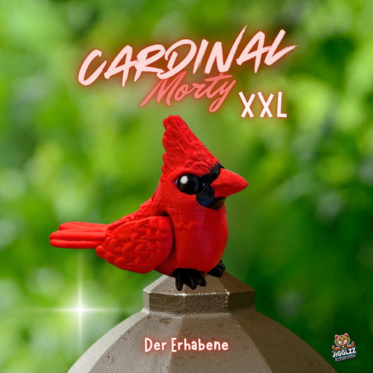 ❤️🔥 Cardinal Morty – Der Erhabene (XXL) 🕊️
