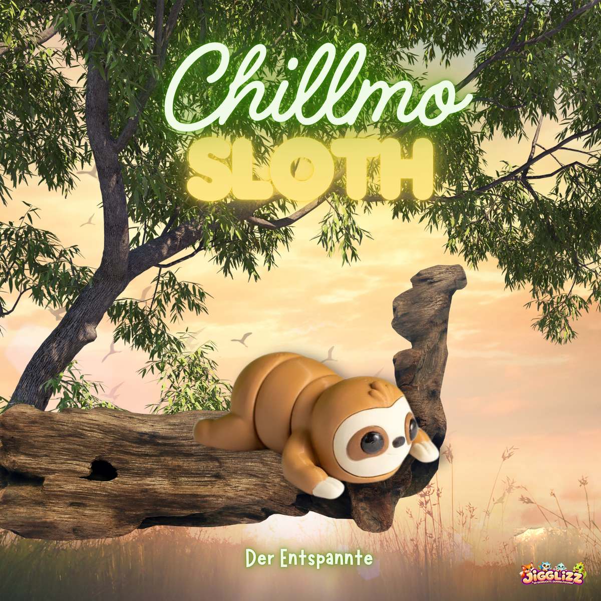 🐌 Chillmo Sloth – Der Entspannte 🐌