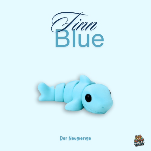 🐟 FINN BLUE – Der Neugierige