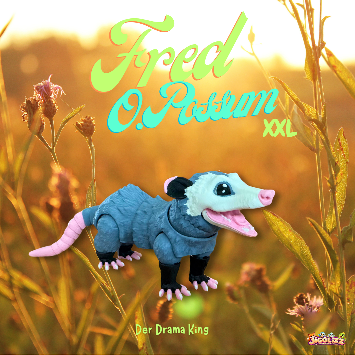 🐾 Fred O-Possum – Der Drama King 🐾 XXL