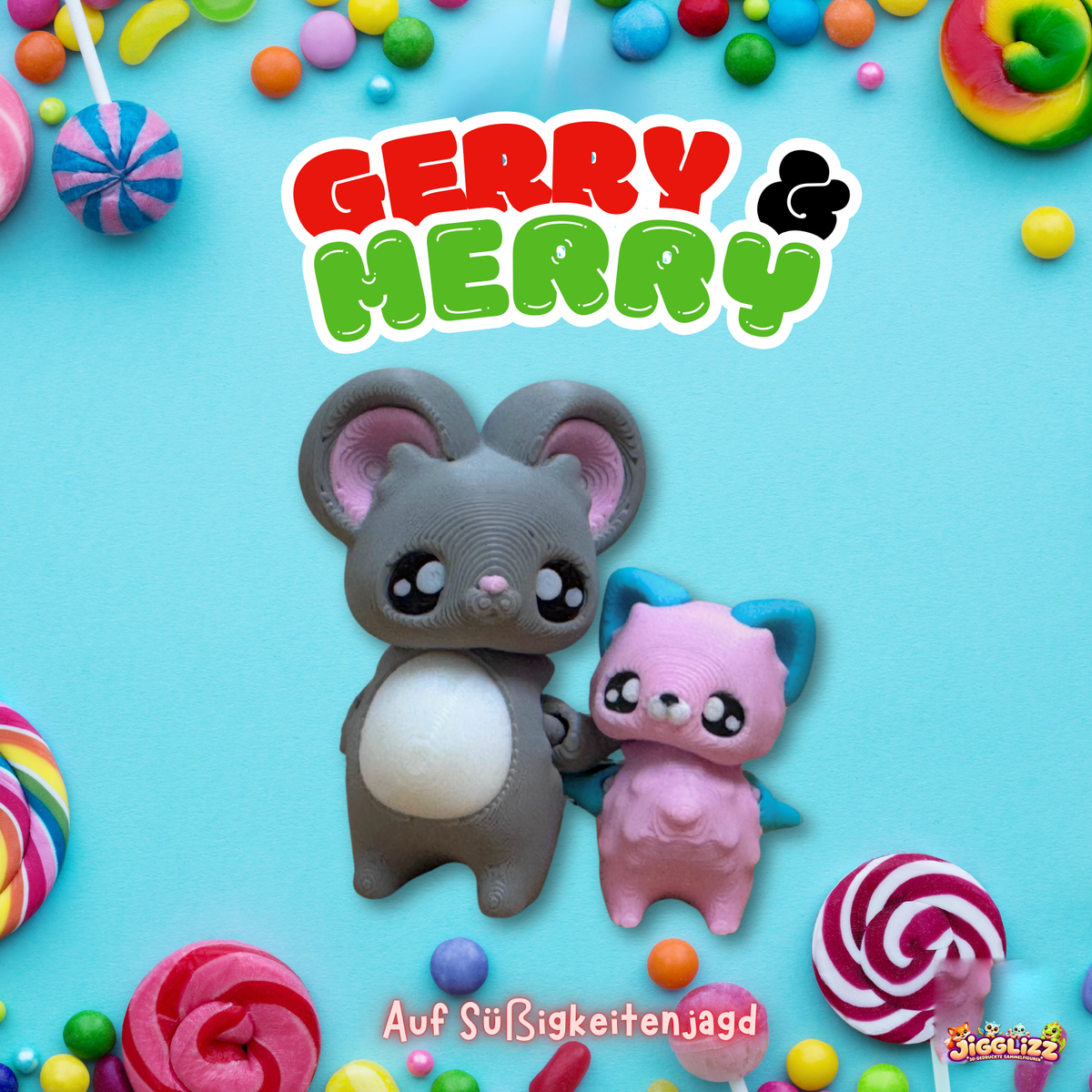 ⭐️ Gerry & Merry – Auf Süßigkeitenjagd 🍭💛