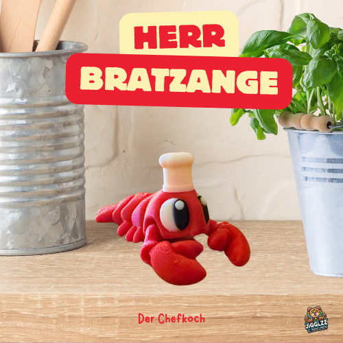 🦞 Herr Bratzange – Der Meister am Herd 🍳