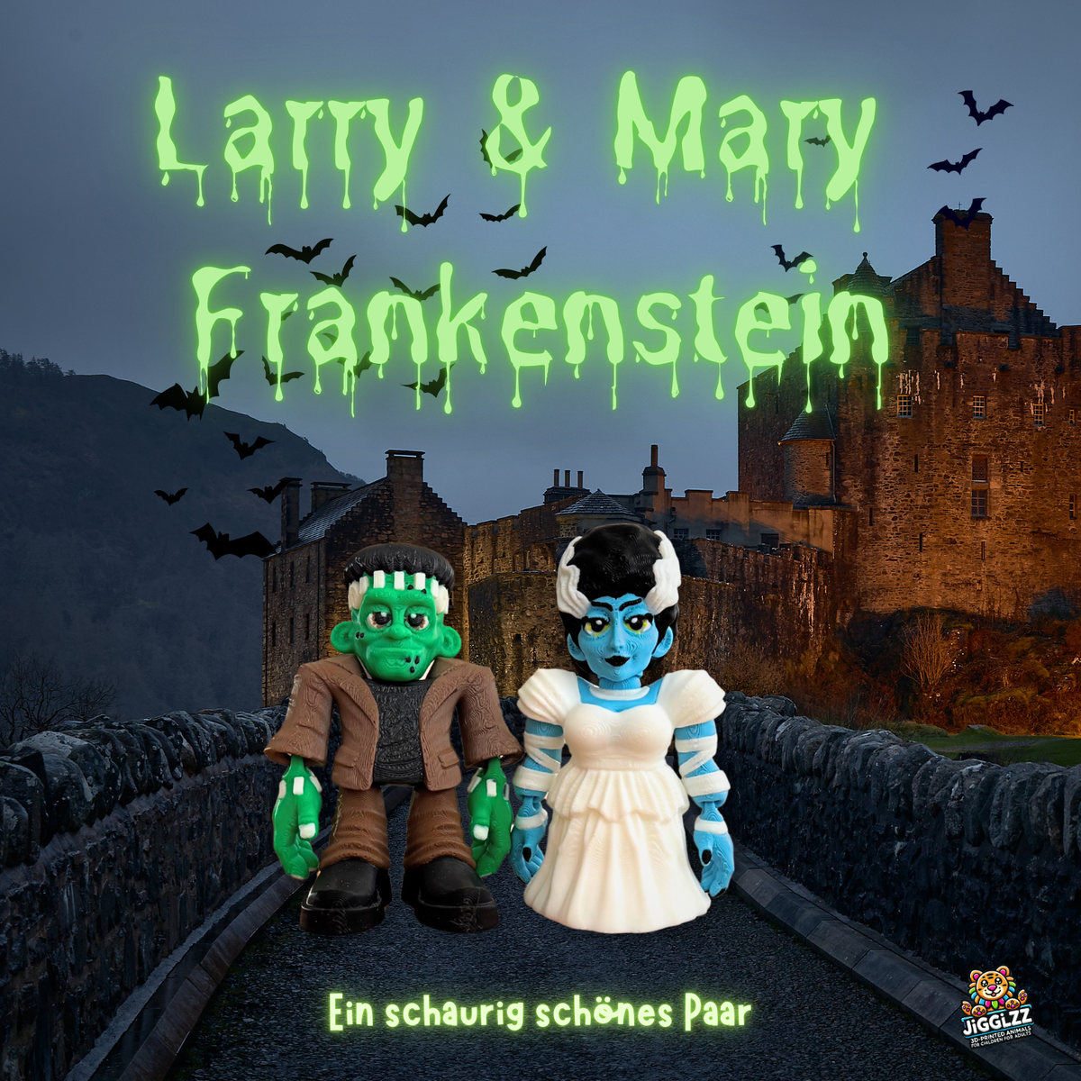 🧟💀 Larry & Mary Frankenstein – Ein schaurig schönes Paar