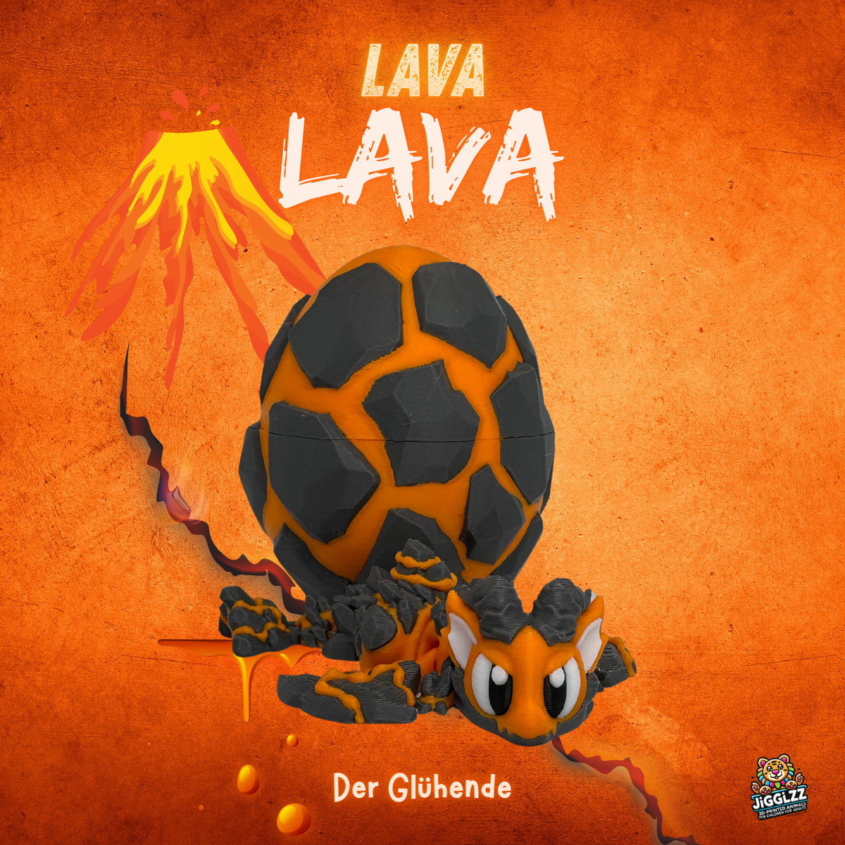 🌋 Lava Lava – Der Glühende mit Ei