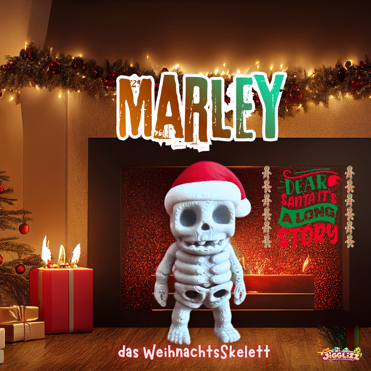 💀🎅 Marley – Das Weihnachtsskelett