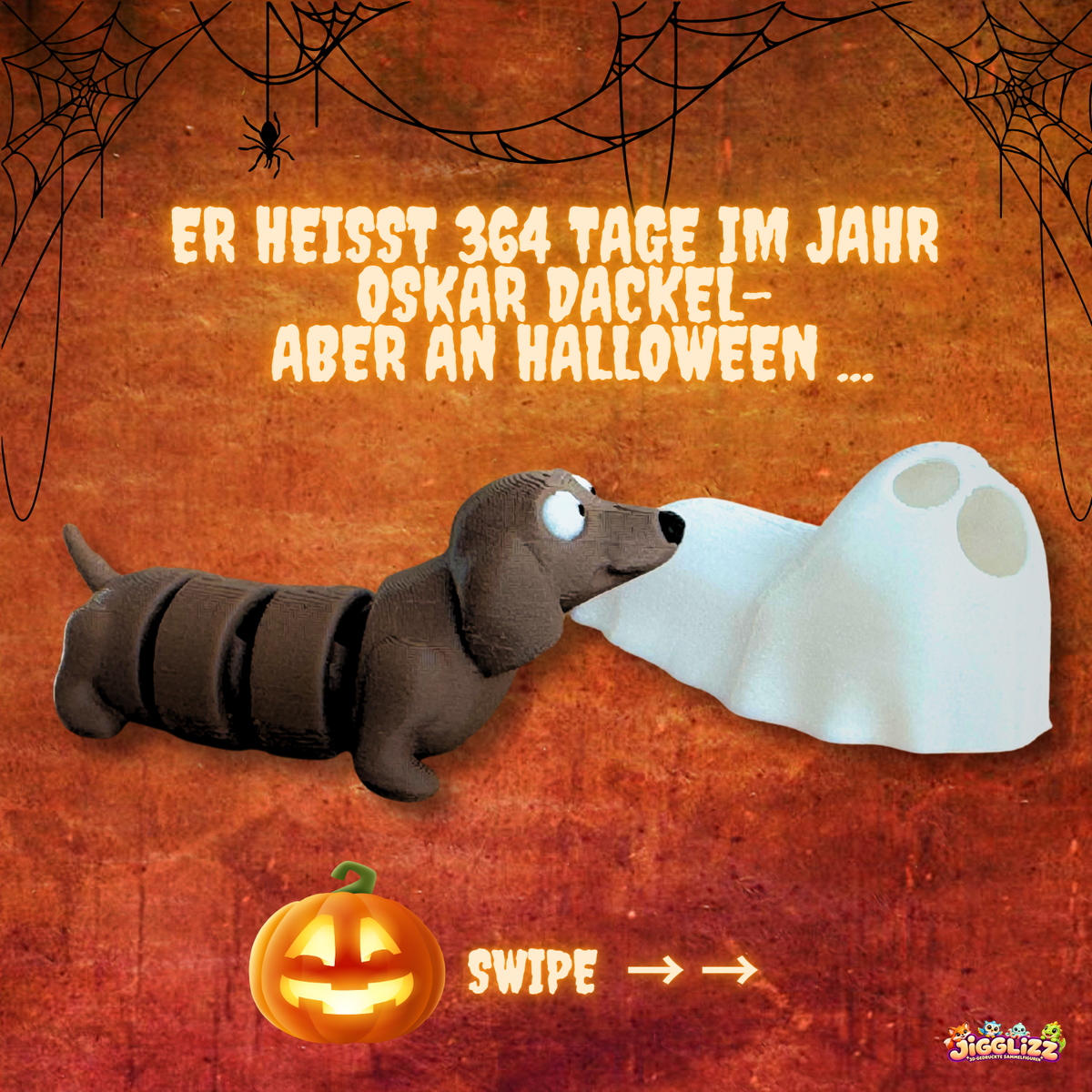 🐾 Oskar Dackel / Ghost Dog – Der Verkleidungskünstler 🎃