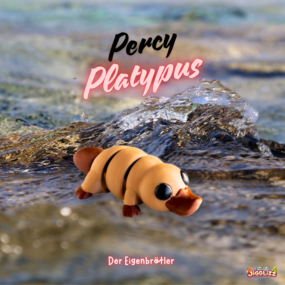 🦆 PERCY PLATYPUS – Der Eigenbrötler 🌊