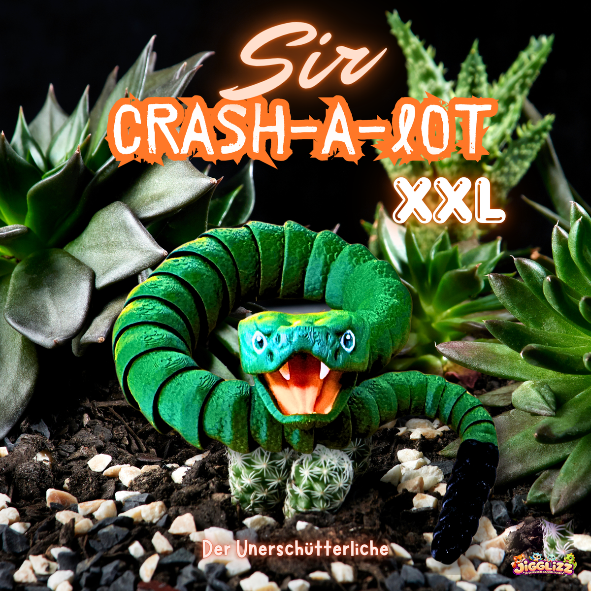 🐍 Sir Crash-a-Lot – Der Unerschütterliche 🐍XXL