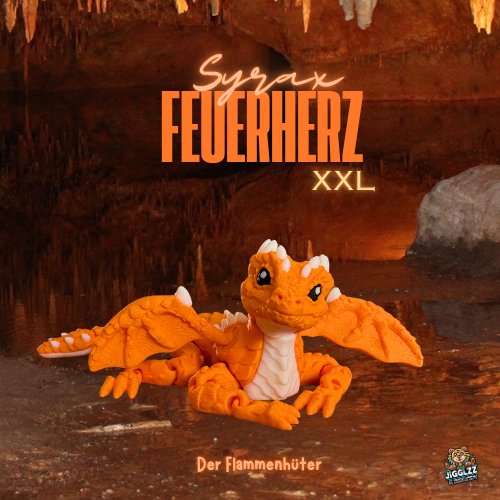 🔥Syrax Feuerherz – Der Flammenhüter XXL🔥