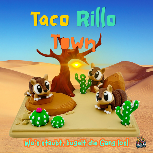 🏜️ Taco-Rillo Town – Zuhause der rollenden Revoluzzer