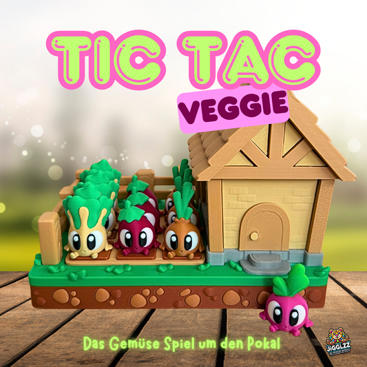🥦 Tic Tac Veggie – Das Gemüse-Spiel um den Pokal 🥕