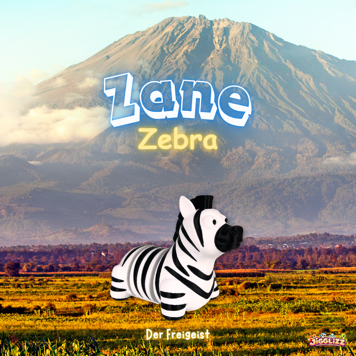 🦓 ZANE ZEBRA – Der Freigeist