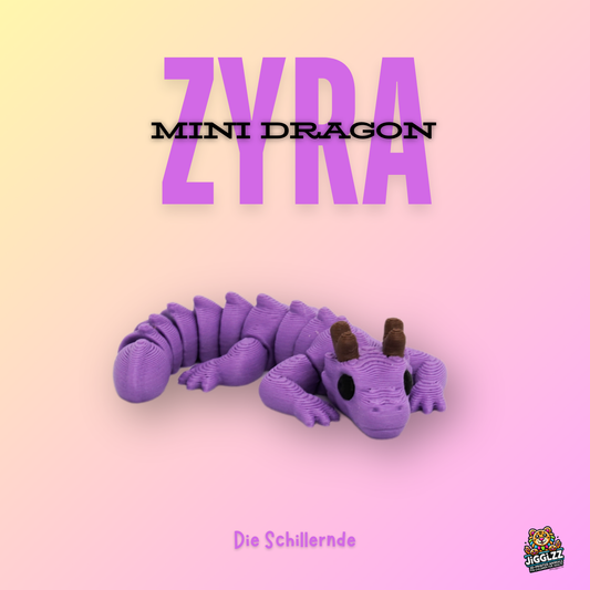 🐉 ZYRA MINI DRAGON – Die Schillernde