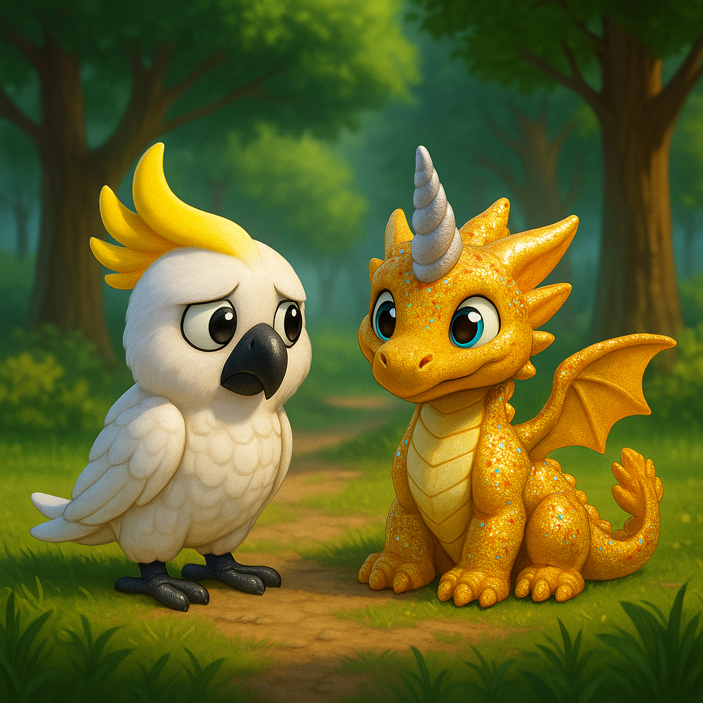 🦜✨ „Flips und der Funkel-Fluch“ ✨🦄