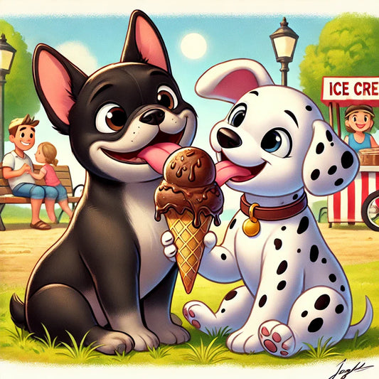 Bruno Bark und Daisy Dalmatiner – Das große Eis-Experiment