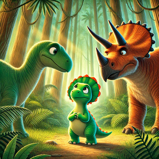 Benny Bronto und Titus Triceratops – Fremde sind nicht immer Freunde
