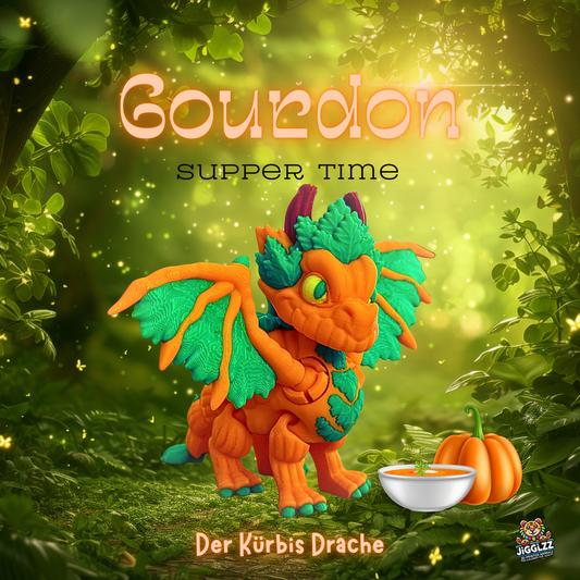 🎃🐉 Gourdon – Der Kürbisdrache 🔥🥣