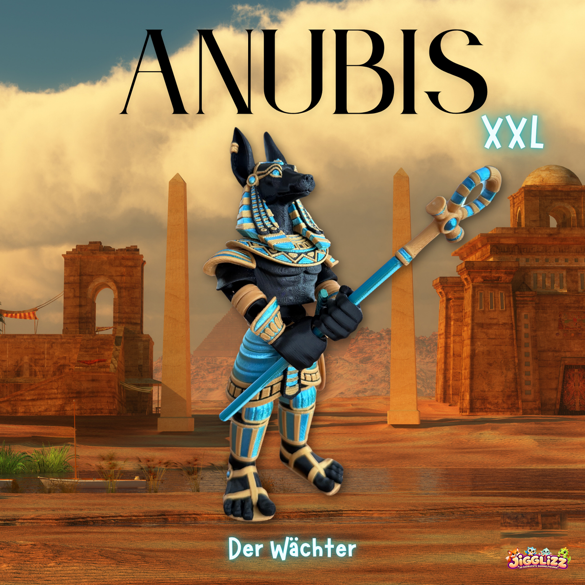 🖤 Anubis – Der Wächter (XXL) ⚡️