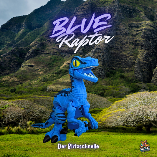 🦖 Blue Raptor – Der Blitzschnelle ⚡️
