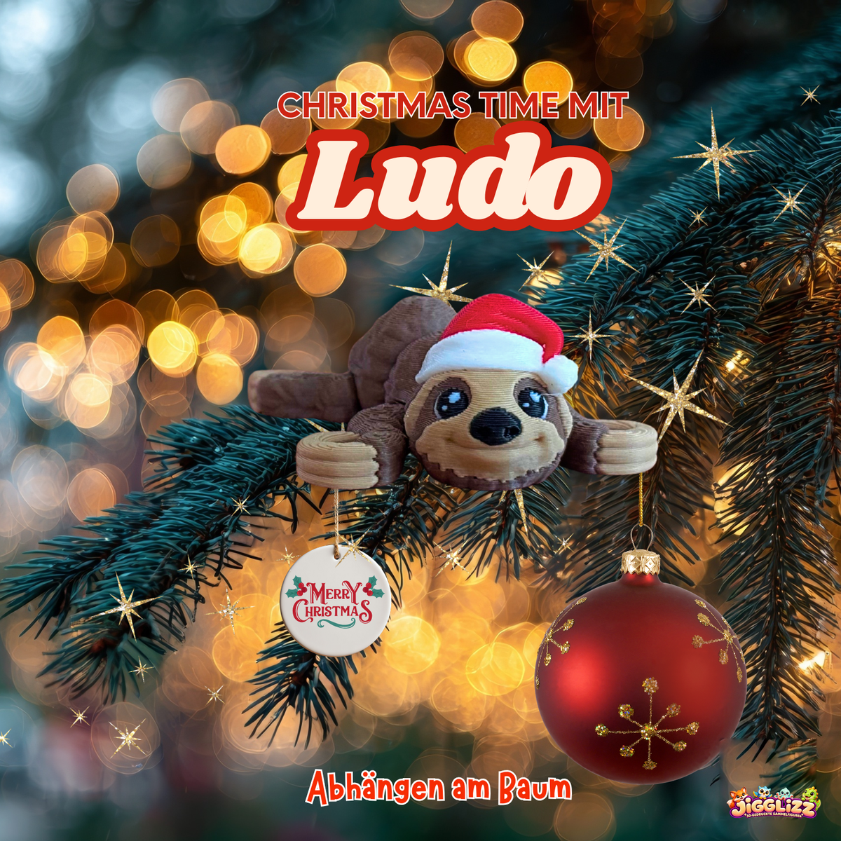 🧸🎄 Ludo – Abhängen am Baum