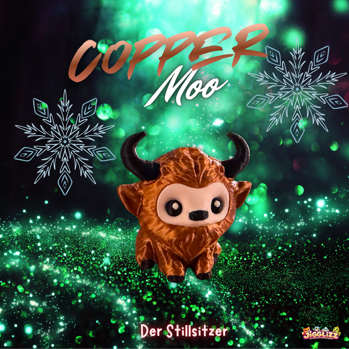 🐃✨ Copper Moo – Der Stillsitzer