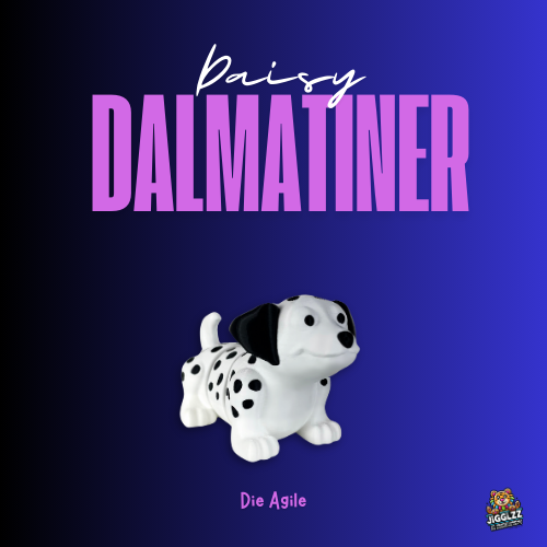 🐶 DAISY DALMATINER – Die Agile 🖤🤍