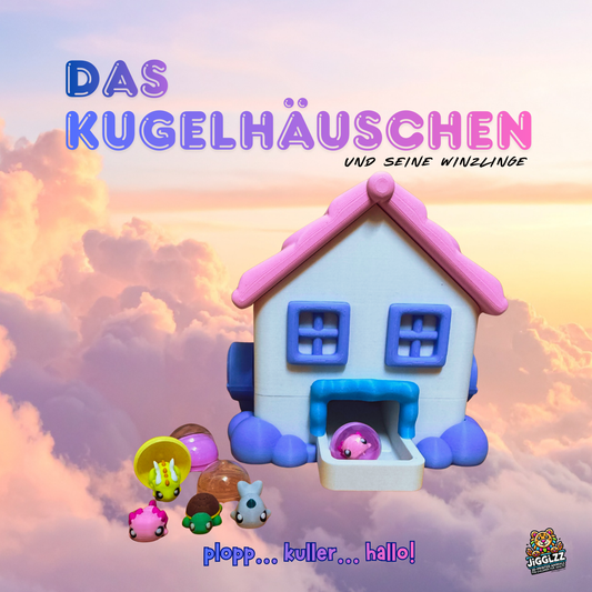 🏠✨Das Kullerhäuschen – Das magische Dreh-&-Plopp-Haus