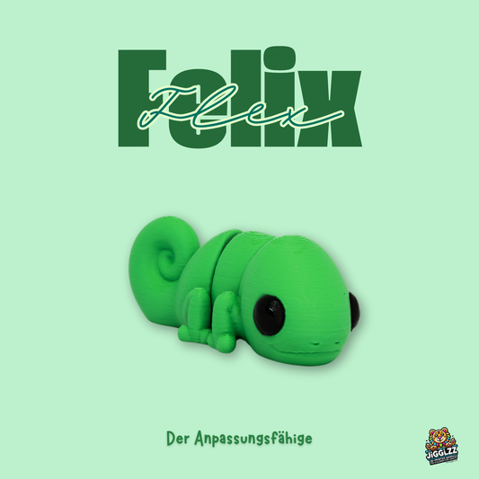 🦎 FELIX FLEX – Der Anpassungsfähige