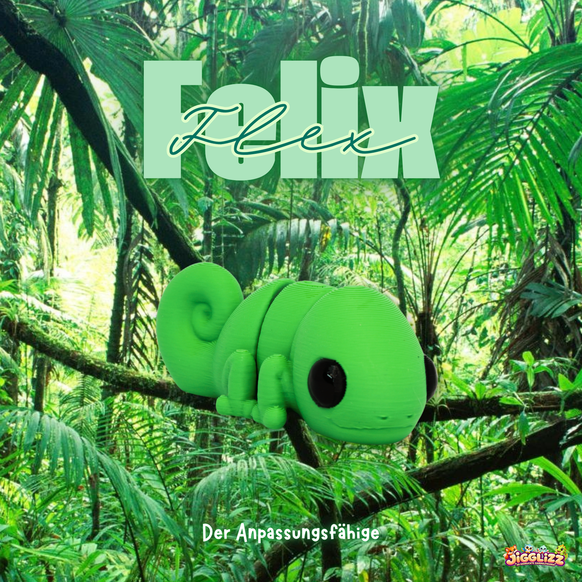 🦎 FELIX FLEX – Der Anpassungsfähige