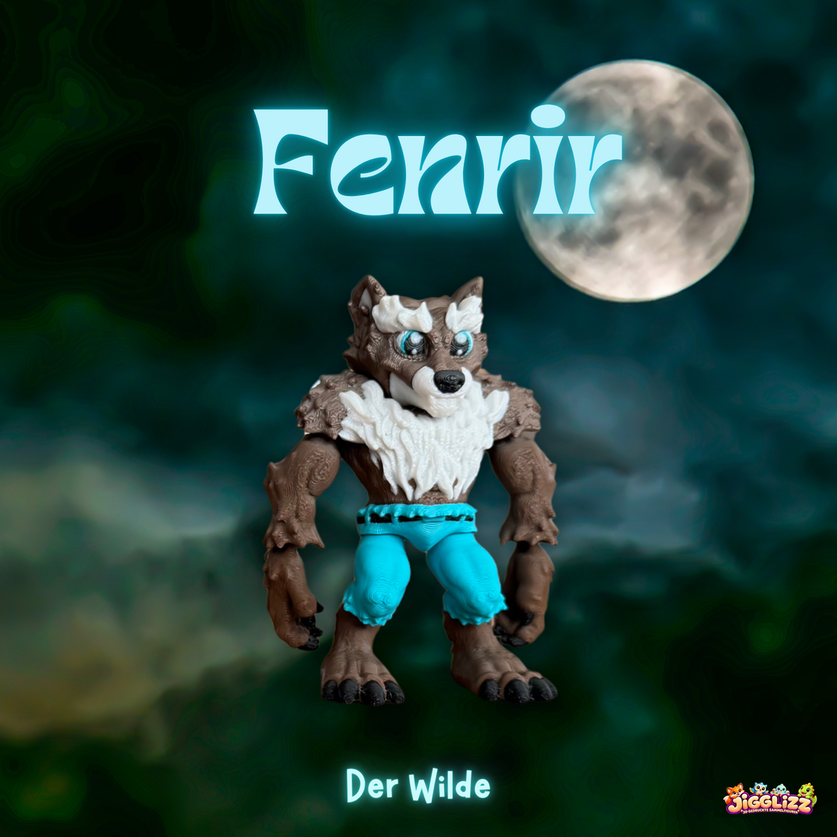 🌕 Fenrir – Der Wilde 🐺