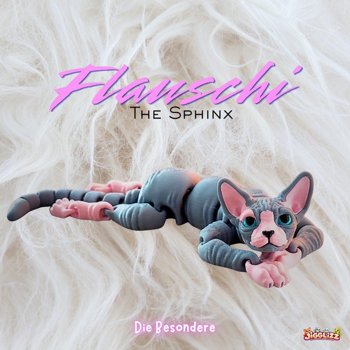 Flauschi the Sphinx XL – Die Besondere