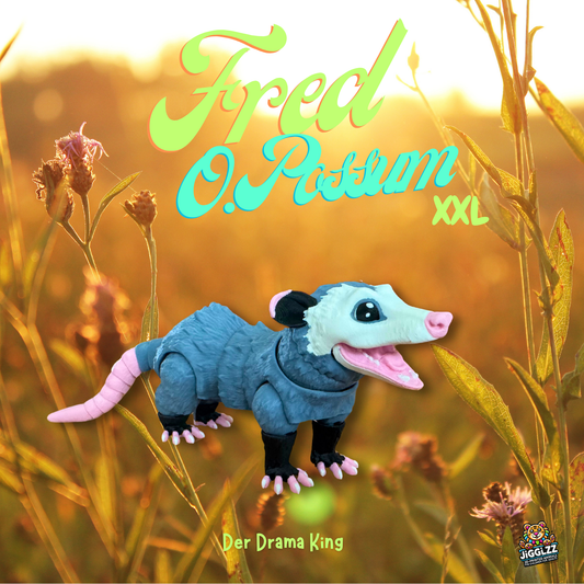 🐾 Fred O-Possum – Der Drama King 🐾 XXL