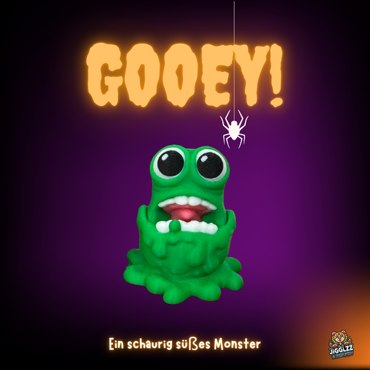 💚👻 Gooey! – Ein schaurig süßes Monster