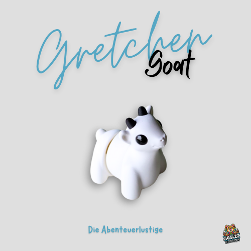 🐐 GRETCHEN GOAT – Die Abenteuerlustige