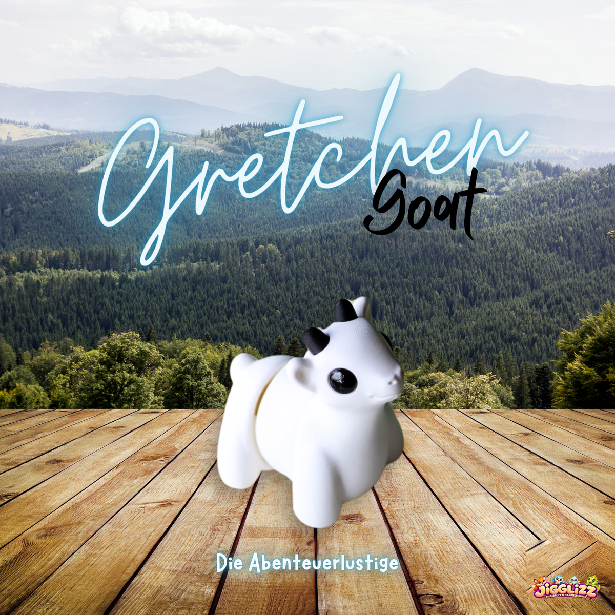 🐐 GRETCHEN GOAT – Die Abenteuerlustige
