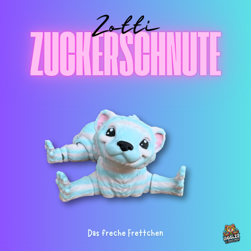 🩷 Zotti Zuckerschnute – Das freche Frettchen 🩷