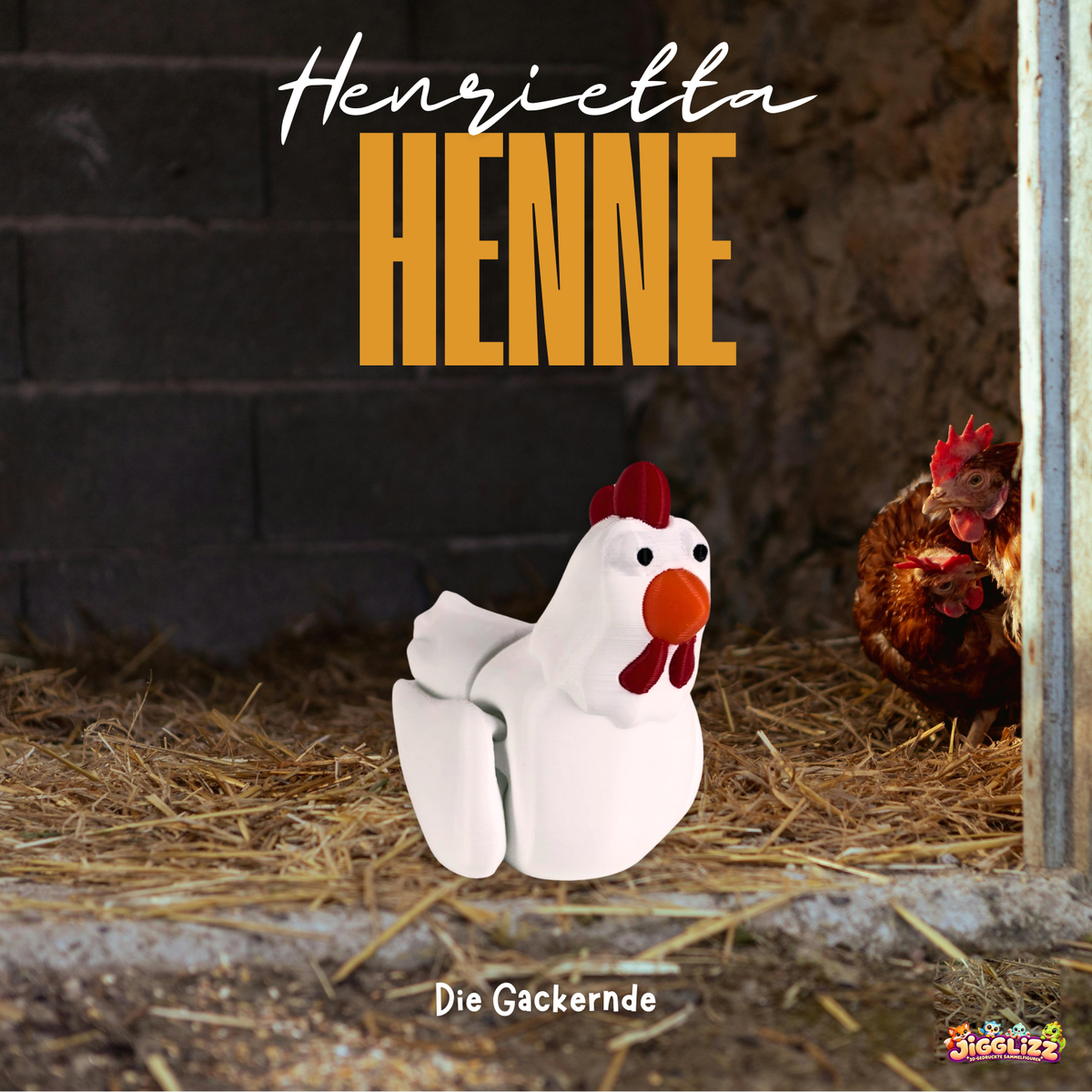 🐓 HENRIETTA HENNE – Die Gackernde