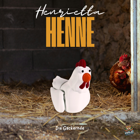 🐓 HENRIETTA HENNE – Die Gackernde