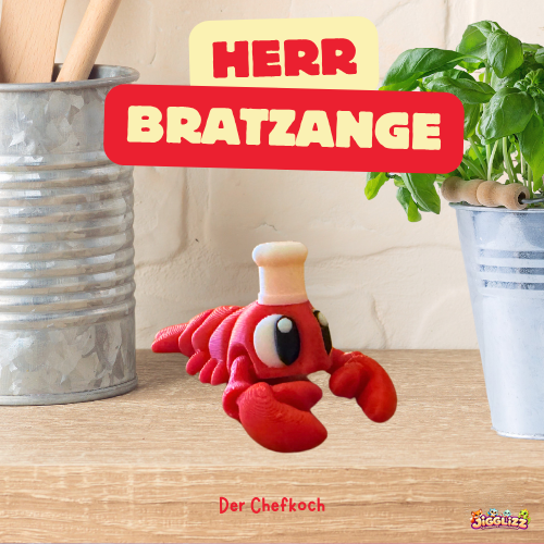 🦞 Herr Bratzange – Der Meister am Herd 🍳