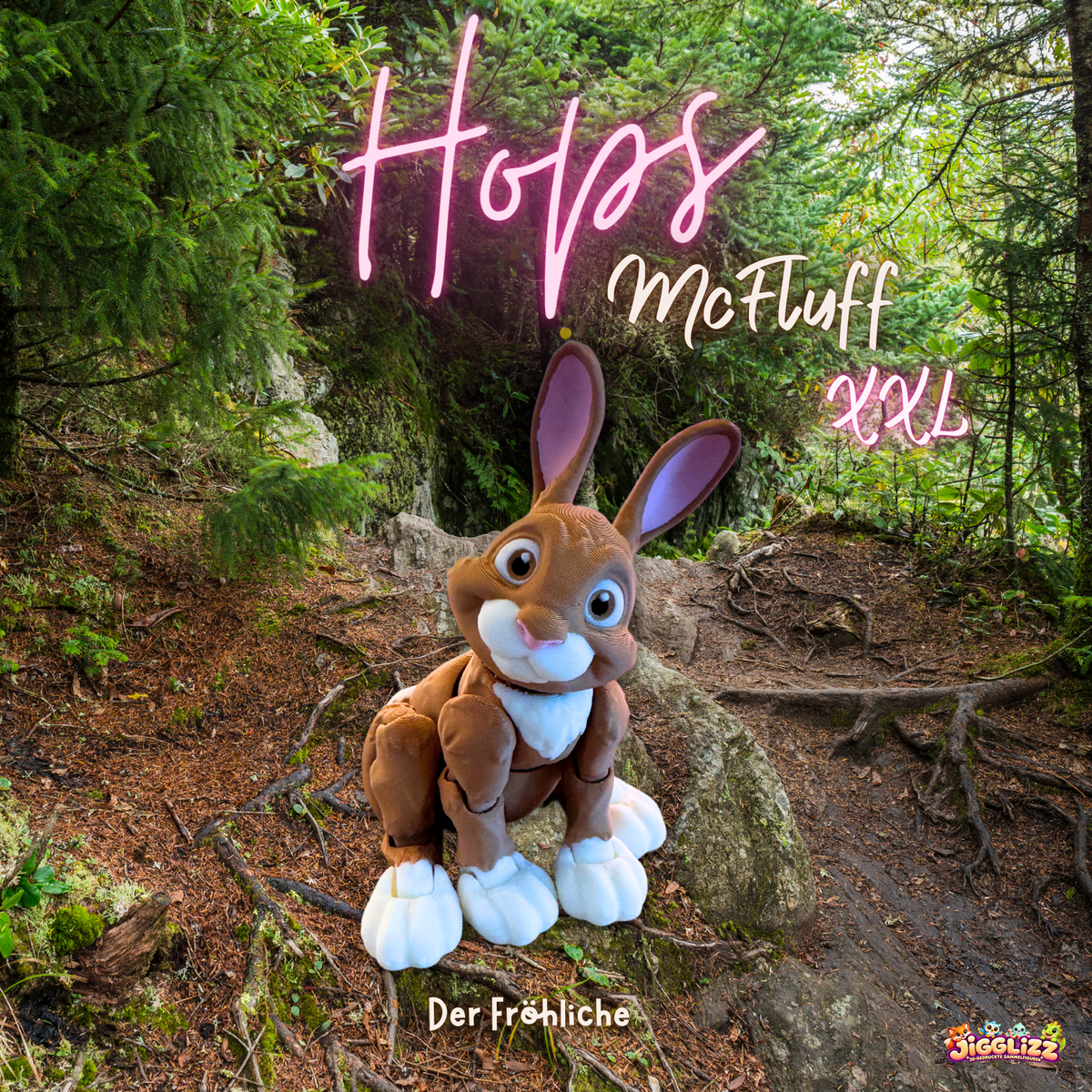 🐇 Hops McFluff – Der Fröhliche XXL 🐇