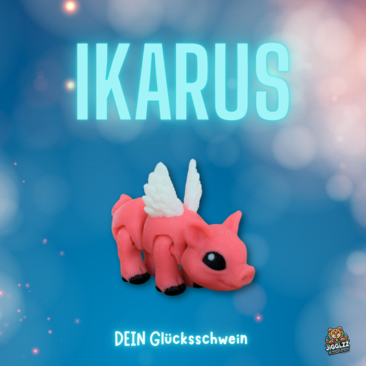 🐷✨ Ikarus – Dein Glücksschwein