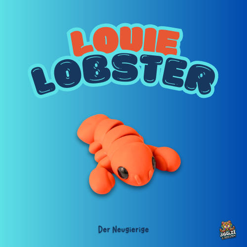 🦞 Louie Lobster  – Der Neugierige 🦞