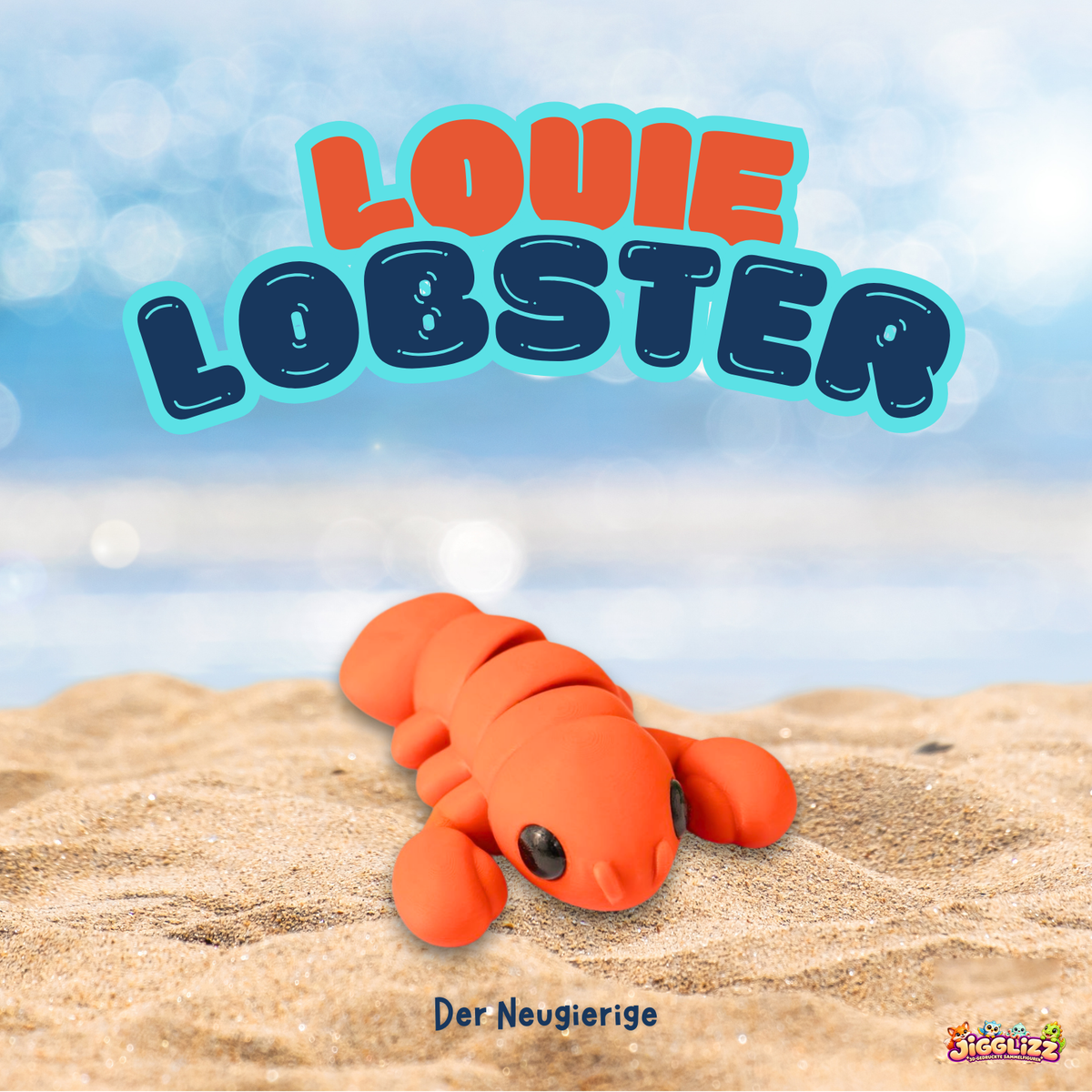 🦞 Louie Lobster  – Der Neugierige 🦞