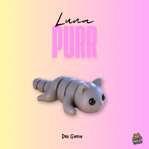🐱 LUNA PURR – Das Genie