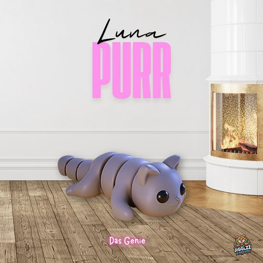 🐱 LUNA PURR – Das Genie