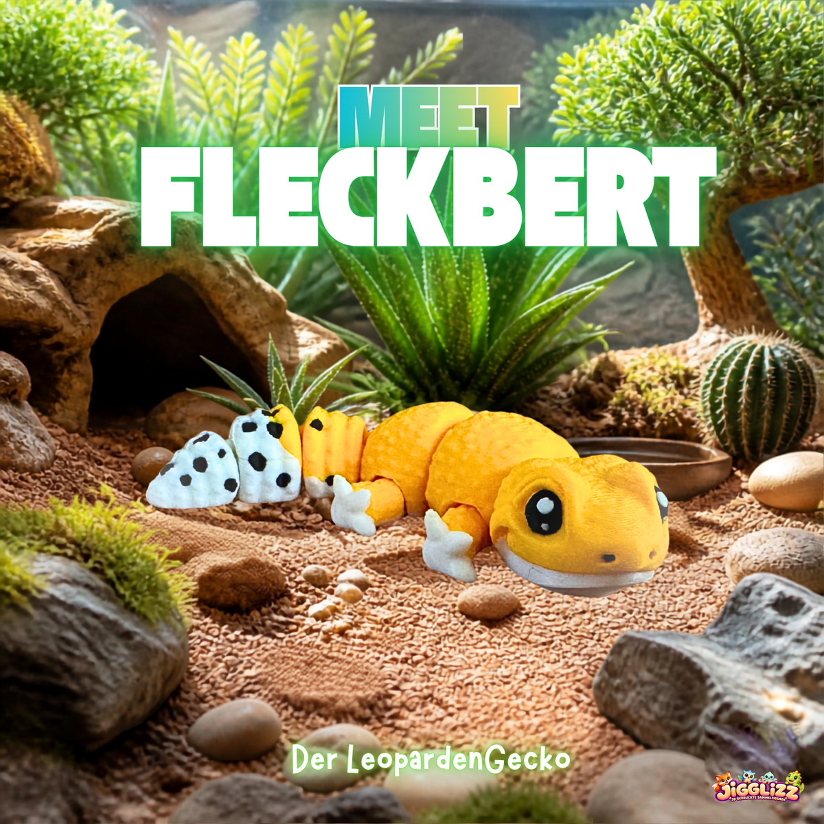 Fleckbert – Der Leopardengecko