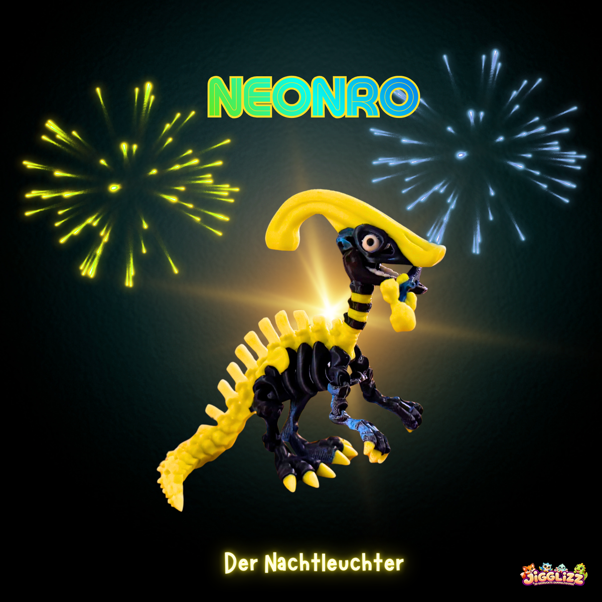 🔦🦖 Neonro – Der Nachtleuchter